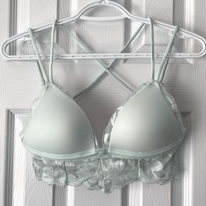 3 for $25 - Victoria Secret PINK Lace Longline Push Up Bra - NWOT